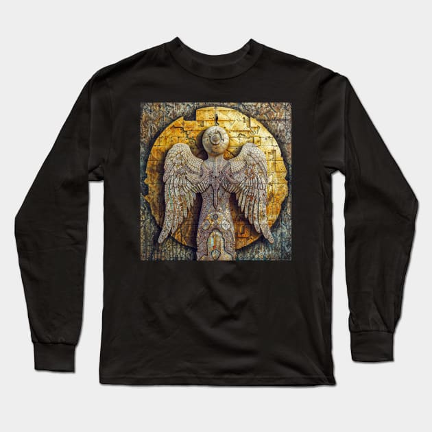 Wings of Eternity: A Visual Journey Long Sleeve T-Shirt by Creative Art Universe